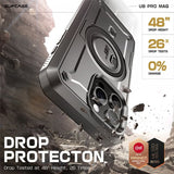 Supcase iPhone 16 Pro Max Skal UB Pro MagSafe Svart