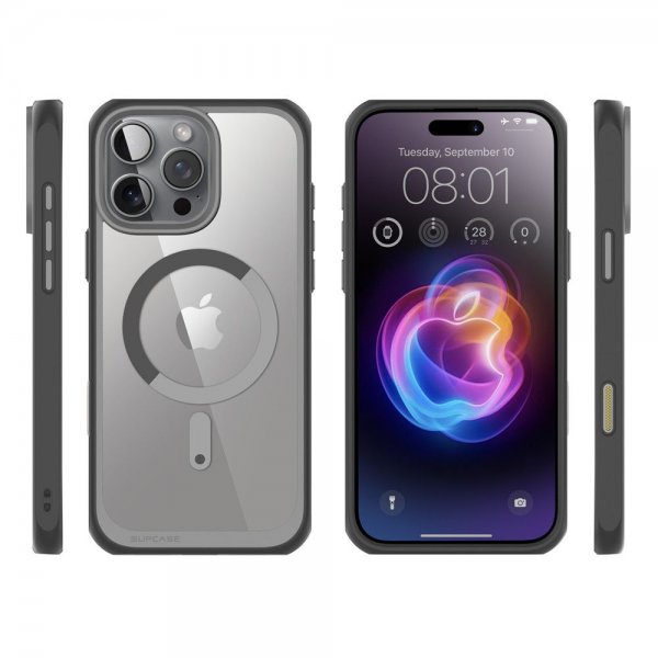 Supcase iPhone 16 Pro Max Skal UB Mag Grå