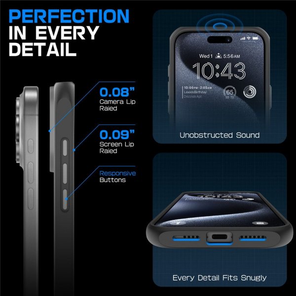 Supcase iPhone 16 Pro Max Skal UB Mag Grå