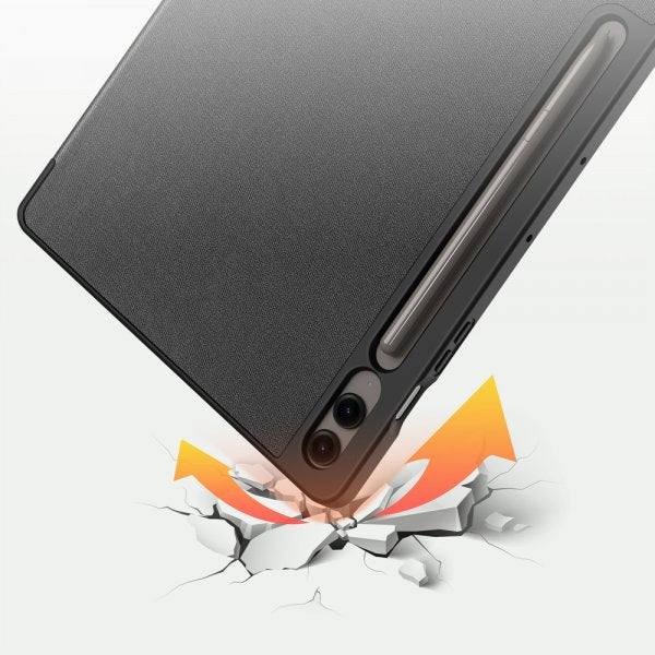 Dux Ducis Samsung Galaxy Tab S9 Plus/S9 FE Plus/S10 Plus Fodral DOMO Series Svart
