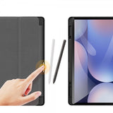 Dux Ducis Samsung Galaxy Tab S9 Plus/S9 FE Plus/S10 Plus Fodral DOMO Series Svart