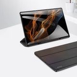 Dux Ducis Samsung Galaxy Tab S8 Ultra/S9 Ultra/S10 Ultra Fodral DOMO Series Svart