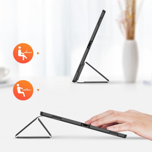 Dux Ducis Samsung Galaxy Tab S8 Ultra/S9 Ultra/S10 Ultra Fodral DOMO Series Svart