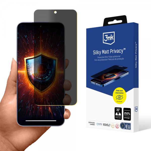 3mk Xiaomi 15 Skärmskydd Silky Matt Privacy