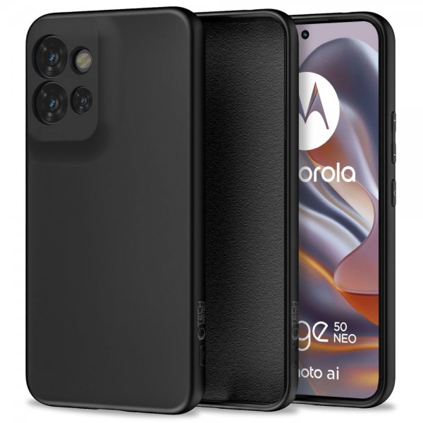 Tech-Protect Motorola Edge 50 Neo Skal Icon Svart