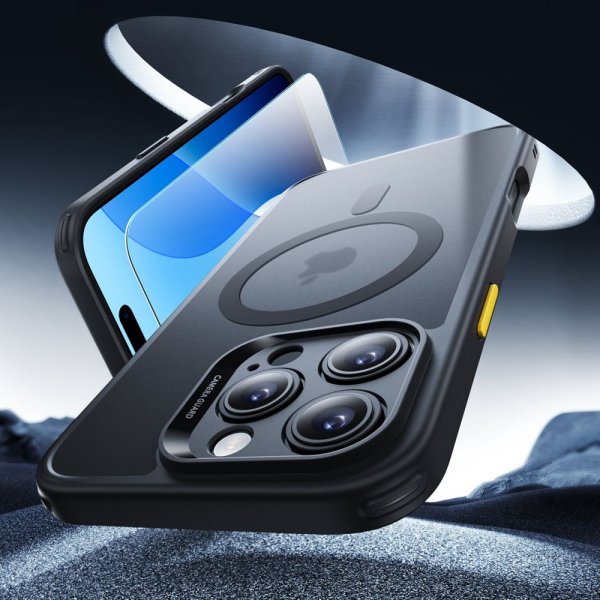 ESR iPhone 16 Pro Skal och Skärmskydd Classic Pro MagSafe Set Svart