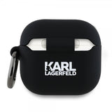 Karl Lagerfeld AirPods 4 Skal Choupette 3D Svart