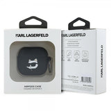 Karl Lagerfeld AirPods 4 Skal Choupette 3D Svart