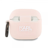 Karl Lagerfeld AirPods 4 Skal Choupette 3D Rosa