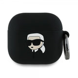 Karl Lagerfeld AirPods 4 Skal Karl 3D Svart