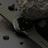 Ringke Samsung Galaxy Watch 7 44mm Skal och Skärmskydd Slim & Glass Svart