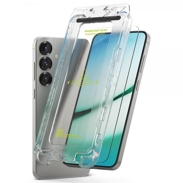 Ringke Samsung Galaxy S25 Skärmskydd Easy Slide 2-pack