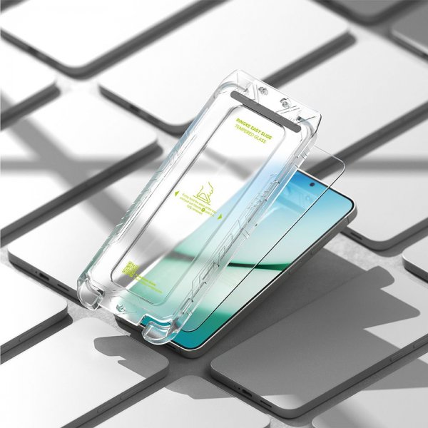 Ringke Samsung Galaxy S25 Skärmskydd Easy Slide 2-pack
