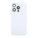 iPhone 16 Pro Max Baksida Glas Komplett OEM - Vit Titan
