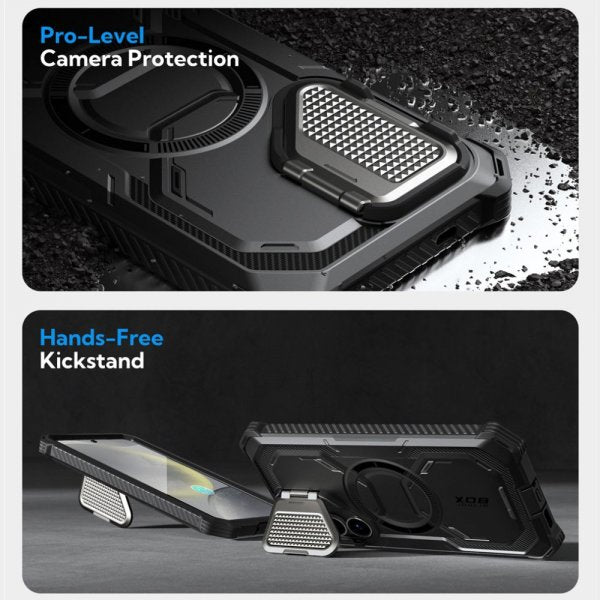 Supcase Samsung Galaxy S25 Skal ArmorBox MagSafe Svart