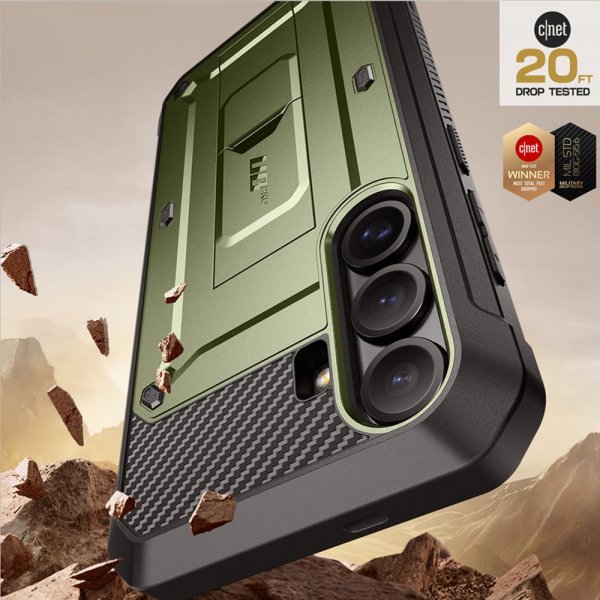 Supcase Samsung Galaxy S25 Skal UB Pro Grön
