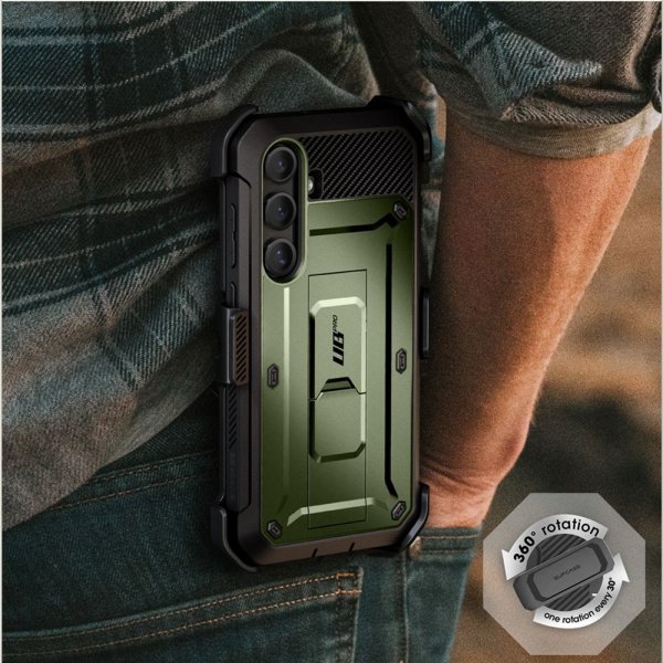 Supcase Samsung Galaxy S25 Skal UB Pro Grön