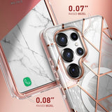 Supcase Samsung Galaxy S25 Ultra Skal Cosmo MagSafe Pink Marble