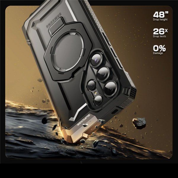 Supcase Samsung Galaxy S25 Ultra Skal UB Grip MagSafe Svart