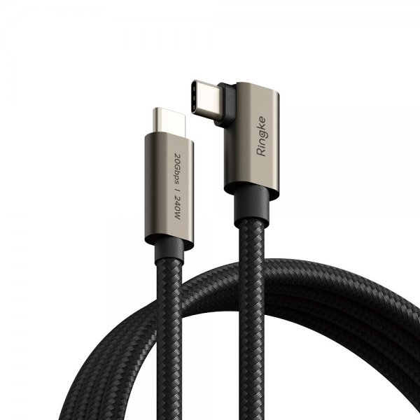 Ringke USB-C Kabel 90 Grader Vinklad USB 3.2 Gen 2 2m