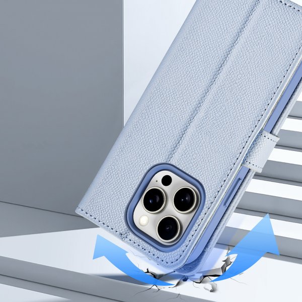 Dux Ducis iPhone 15 Fodral 2-i-1 Lawa Series MagSafe Blå
