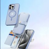 Dux Ducis iPhone 15 Fodral 2-i-1 Lawa Series MagSafe Blå