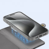 Dux Ducis iPhone 15 Pro Fodral 2-i-1 Lawa Series MagSafe Grå