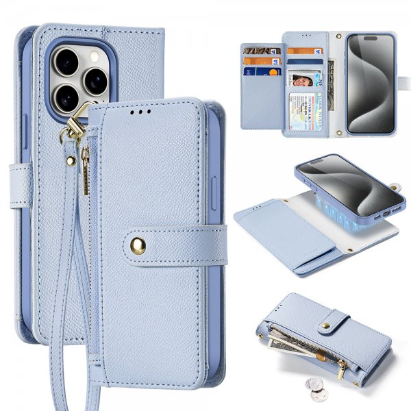 Dux Ducis iPhone 15 Pro Fodral 2-i-1 Lawa Series MagSafe Blå