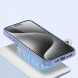 Dux Ducis iPhone 15 Pro Fodral 2-i-1 Lawa Series MagSafe Blå