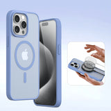 Dux Ducis iPhone 15 Pro Max Fodral 2-i-1 Lawa Series MagSafe Blå