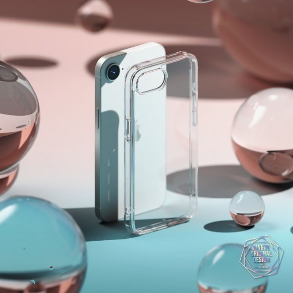 Ringke iPhone 16e/iPhone 17e Skal Fusion Transparent