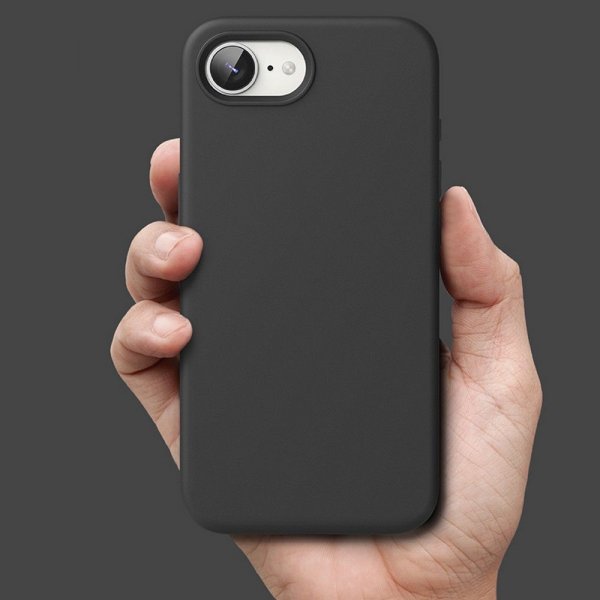 Ringke iPhone 16e/iPhone 17e Skal Silicone Magnetic Svart