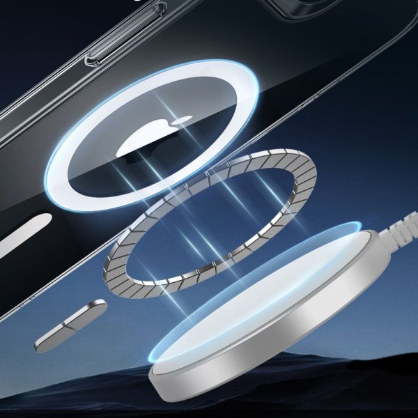ESR iPhone 16e/17e Skal Classic Hybrid HaloLock Transparent