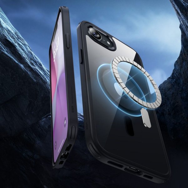 ESR iPhone 16e/17e Skal Classic Hybrid HaloLock Svart