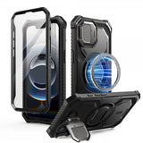 Supcase iPhone 16e/iPhone 17e Skal ArmorBox MagSafe Svart