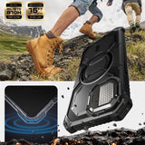 Supcase iPhone 16e/iPhone 17e Skal ArmorBox MagSafe Svart