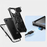 Supcase iPhone 16e/iPhone 17e Skal ArmorBox MagSafe Svart