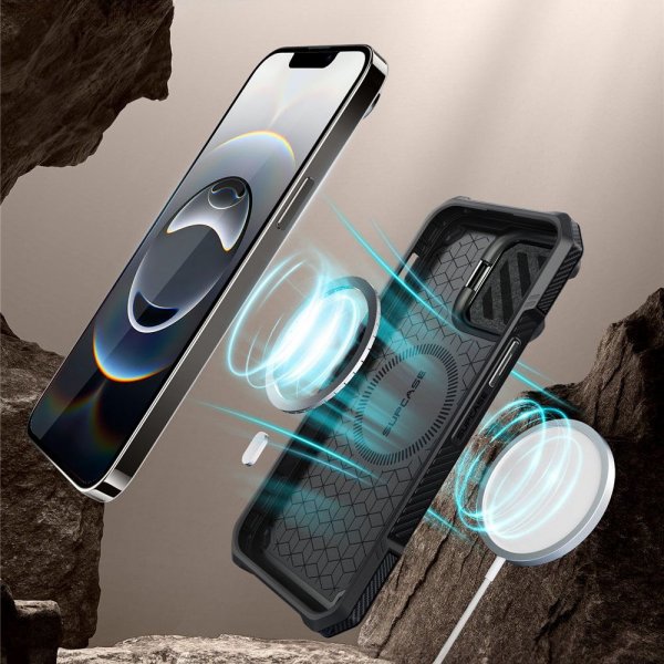 Supcase iPhone 16e/iPhone 17e Skal UB Mag XT Svart