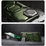 Supcase iPhone 16e/iPhone 17e Skal ArmorBox MagSafe Grön