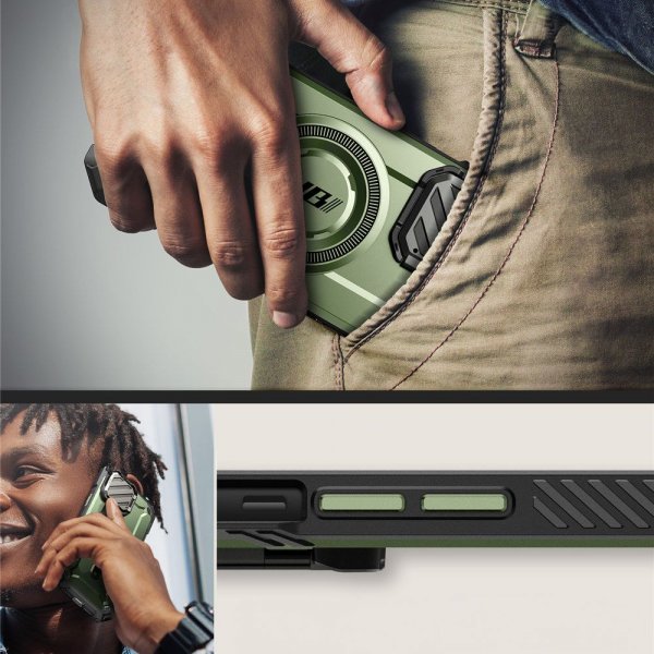 Supcase iPhone 16e/iPhone 17e Skal UB Mag XT Grön