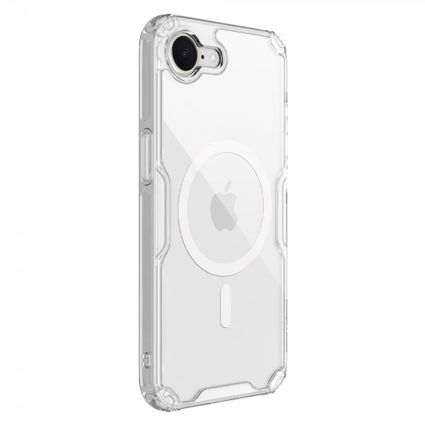 Nillkin iPhone 16e/17e Skal Nature Pro Series MagSafe Transparent