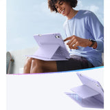 ESR iPad Air 13 (M2/M3/M4) Fodral Flip Hybrid Lila