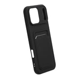 iPhone 17 Pro Max Skal Korthållare Svart