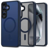 Tech-Protect Samsung Galaxy S25 Skal MagMat MagSafe Matte Navy