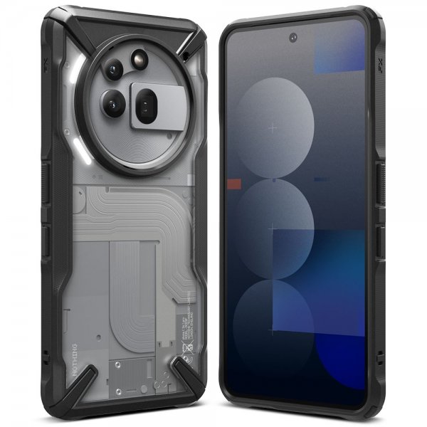 Ringke Nothing Phone (3a) Pro Skal Fusion X Clear Black