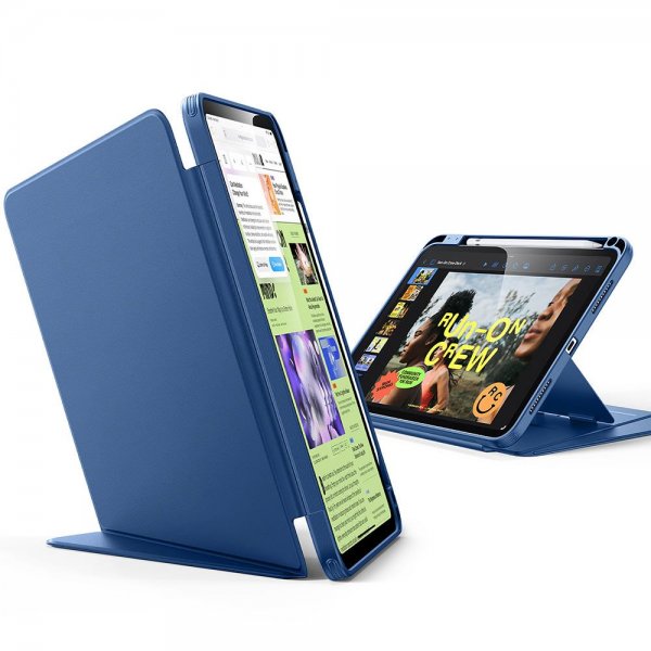 ESR iPad 10.9 (gen 10)/iPad 11 (A16) Fodral Flip Hybrid Mörkblå
