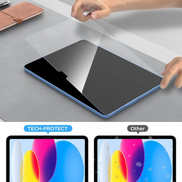 Tech-Protect Samsung Galaxy Tab S10 FE Plus Skärmskydd Glass Fit+