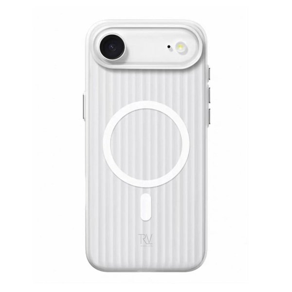 Rvelon iPhone Air Skal Korrugerad MagSafe Vit