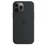 Apple Original iPhone 13 Pro Max Skal Silicone Case MagSafe Midnatt