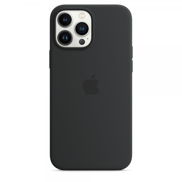 Apple Original iPhone 13 Pro Max Skal Silicone Case MagSafe Midnatt